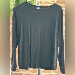 Long sleeved black shirt